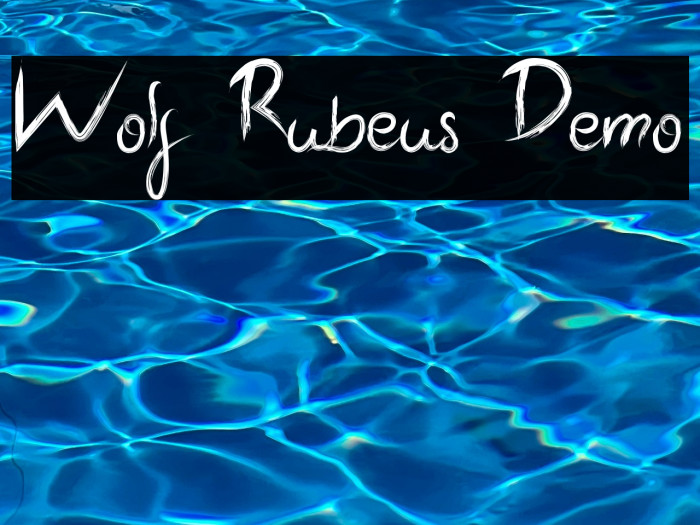 Wolf Rubeus Demo Example 1
