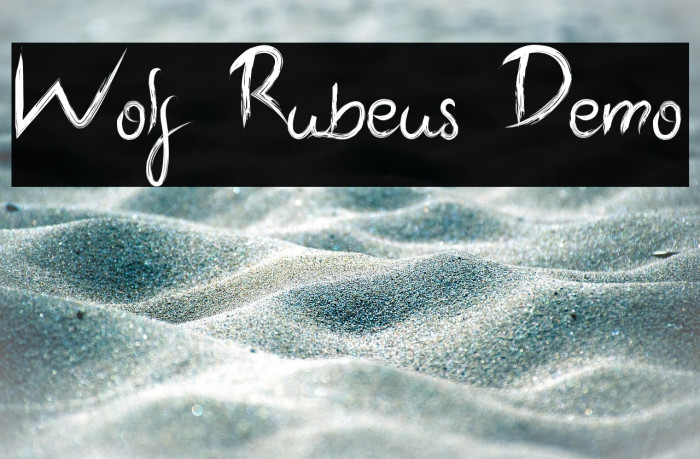 Wolf Rubeus Demo Example 3
