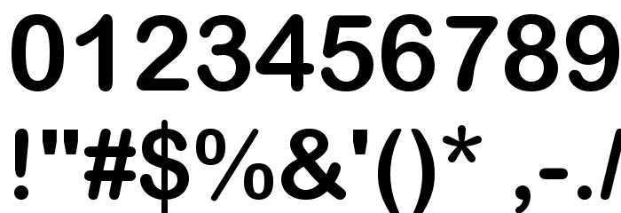 Wolf Sans SC Regular Font OTHER CHARS