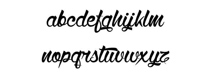Wolf in the City Light Font LOWERCASE
