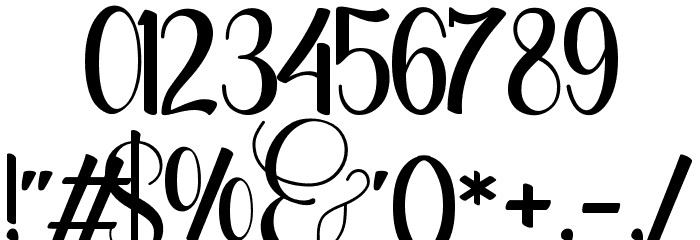 WolfBanePro Font OTHER CHARS