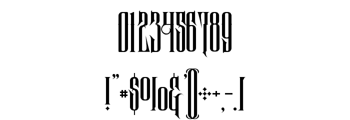 Wolfgang Font OTHER CHARS