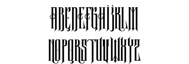 Wolfgang Шрифта ВЕРХНИЙ
