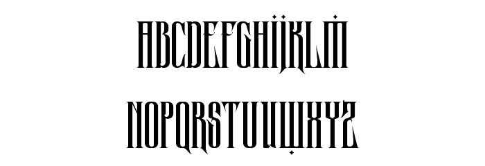 Wolfgang Font LOWERCASE