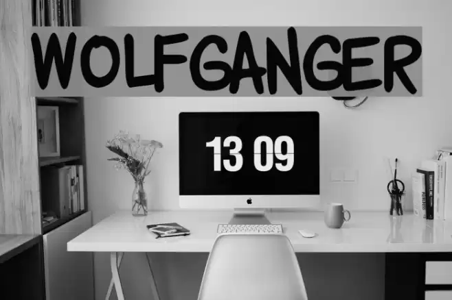 Wolfganger Font examples