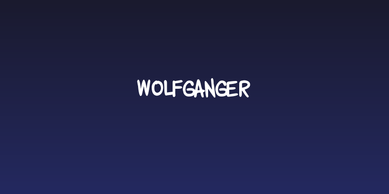 Wolfganger Social Header
