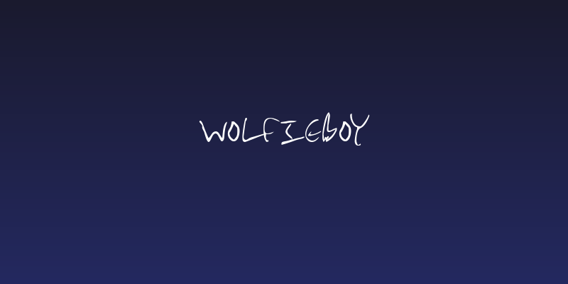 WolfieBoy Social Header
