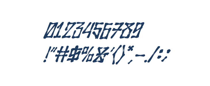 Wolfraid Italic Other Characters