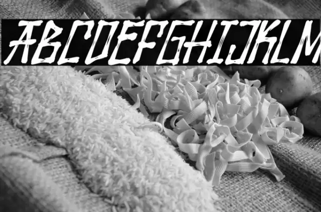 Wolfraid Italic Font examples