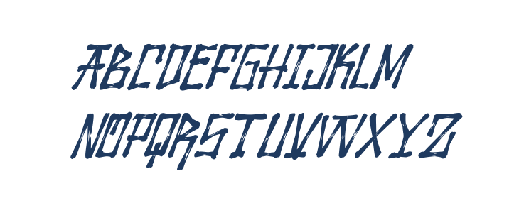 Wolfraid Italic Lowercase