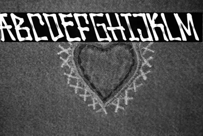 Wolfraid Oblique Font examples