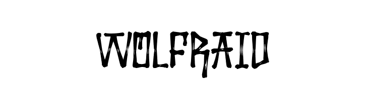 Wolfraid  नि: शुल्क फ़ॉन्ट्स डाउनलोड
