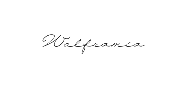 Wolframia Logo