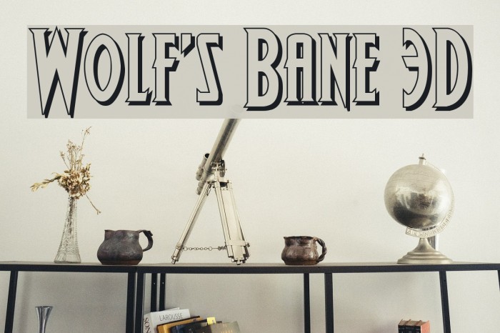 Wolf's Bane 3D Example 3