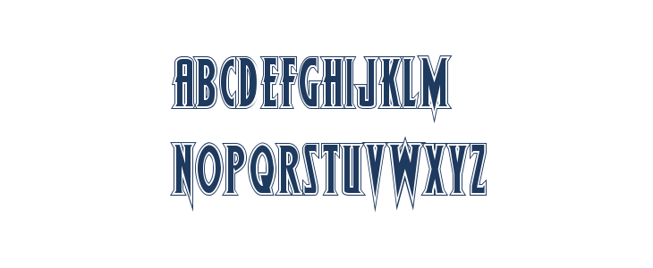 Wolf's Bane Academy Lowercase