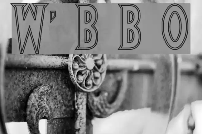 Wolf's Bane Bold Outline Caratteri examples