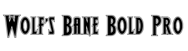 Wolf's Bane Bold Pro 