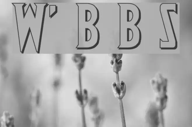 Wolf's Bane Bold Shadow Caratteri examples