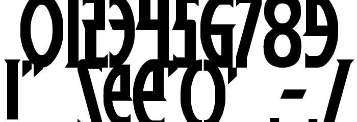 Wolf's Bane Bold Font OTHER CHARS