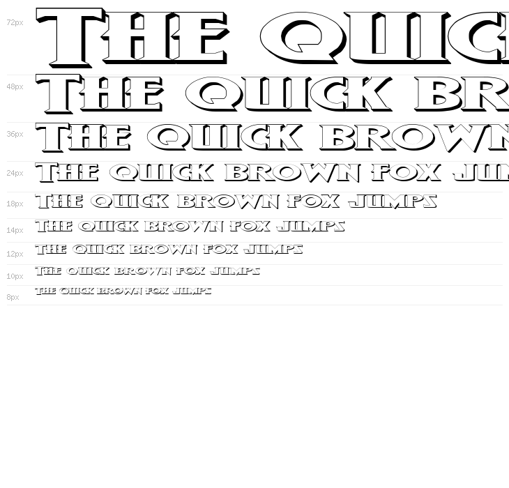 Wolf's Bane Expanded Outline Waterfall