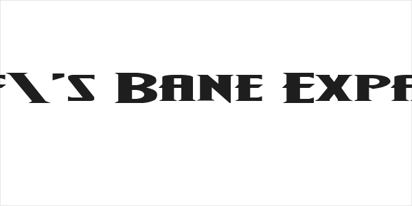 Wolf's Bane Expanded Logo