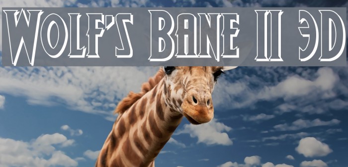 Wolf's Bane II 3D Example 3