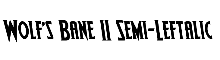 Wolf's Bane II Semi-Leftalic Fuentes