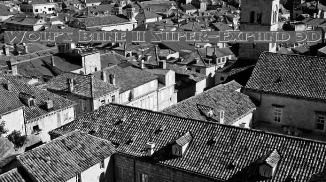 Wolf's Bane II Super-Expand 3D Font examples