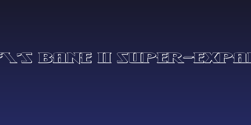 Wolf's Bane II Super-Expand 3D Social Header