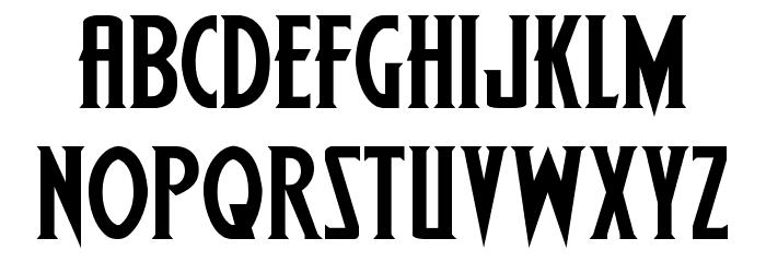 Wolf's Bane Regular Font LOWERCASE