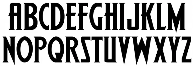 Wolf's Bane Regular Schriftart Groß