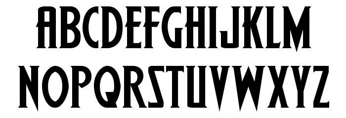 Wolf's Bane Regular Font LOWERCASE