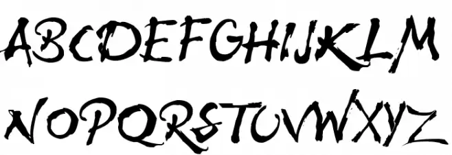WolfsRain 字体 大写