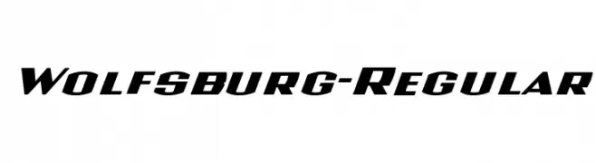 Wolfsburg-Regular  Fuentes Gratis Descargar