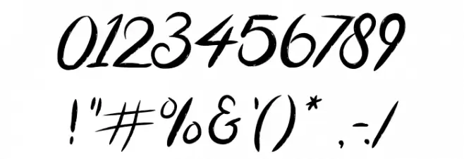 Wolfstar Font OTHER CHARS