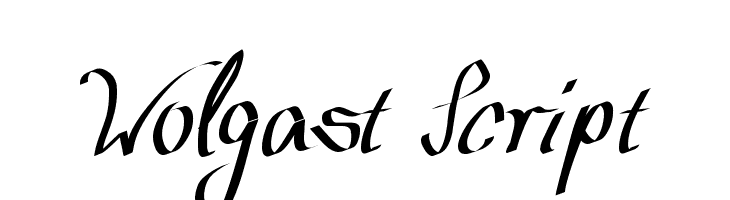 Wolgast Script Font