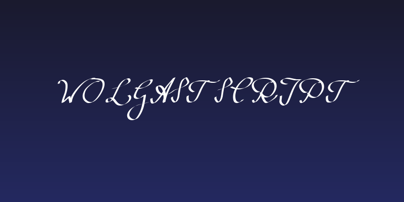 Wolgast Script Social Header