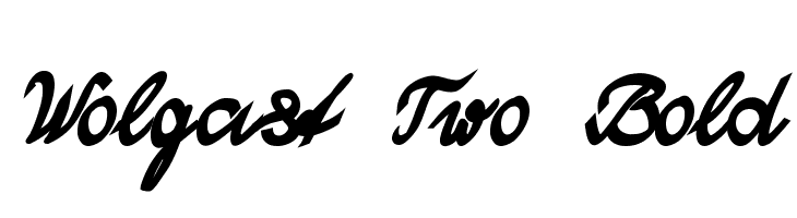 Wolgast Two Bold Font