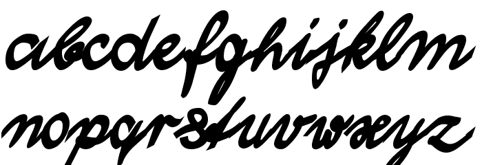 Wolgast Two Bold Font LOWERCASE