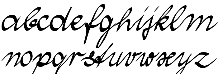 Wolgast Two Font LOWERCASE