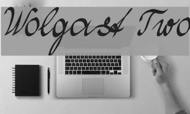 Wolgast Two Font examples