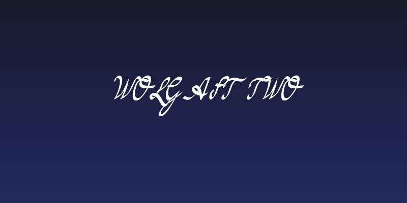 Wolgast Two Social Header