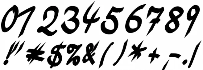 WolgastTwoBold Font OTHER CHARS