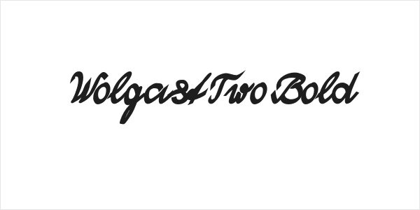WolgastTwoBold Logo