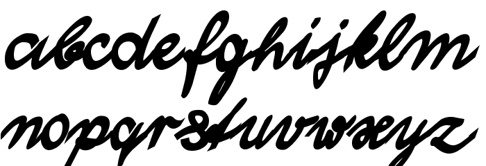 WolgastTwoBold Font LOWERCASE
