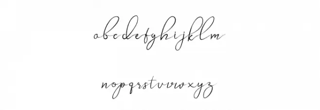 Wollaston फ़ॉन्ट लोअरकेस