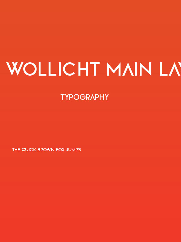 Wollicht Main Layer Poster