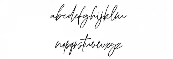 Wollyroots Free Regular Font LOWERCASE