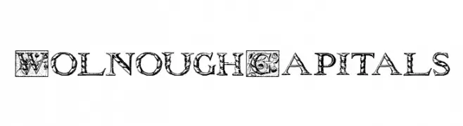 WolnoughCapitals  Скачать бесплатные шрифты
