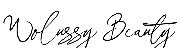 Wolussy Beauty  Fuentes Gratis Descargar